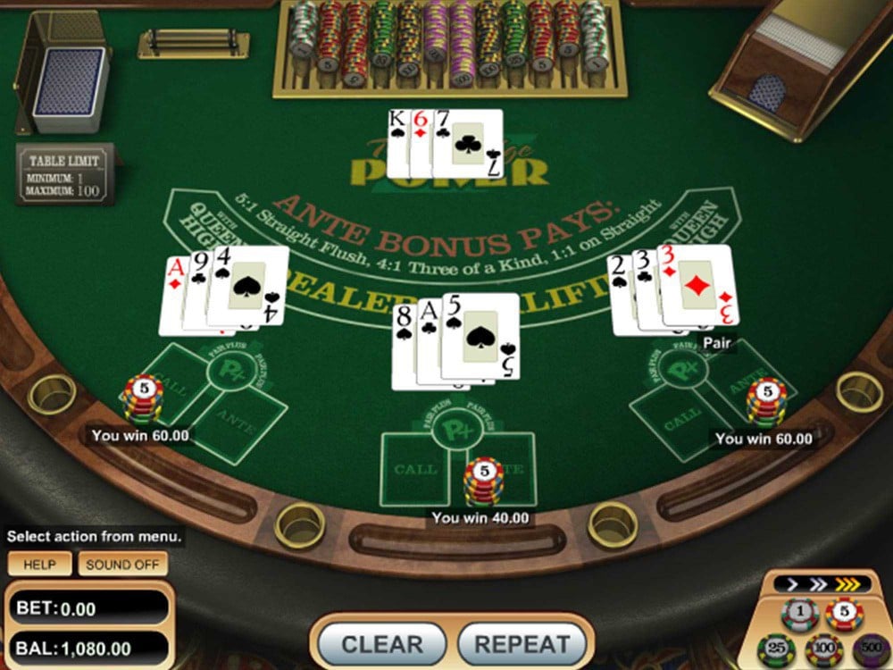Triple Edge Poker